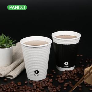 गर्म पेय के लिए उच्च गुणवत्ता वाले पेपर कप