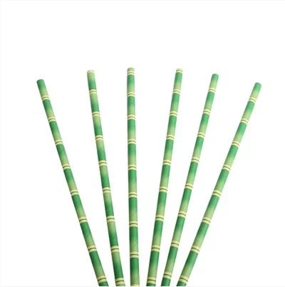 कंपोस्टेबल बांस कागज स्ट्रॉ
