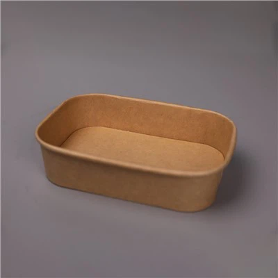 आयताकार पेपर कटोरे